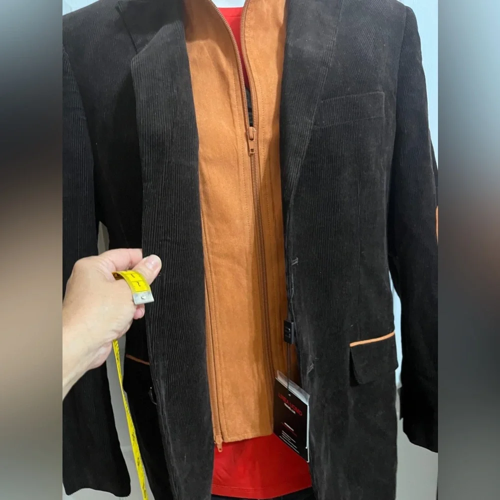 Linea Uomo Brown Corduroy Jacket